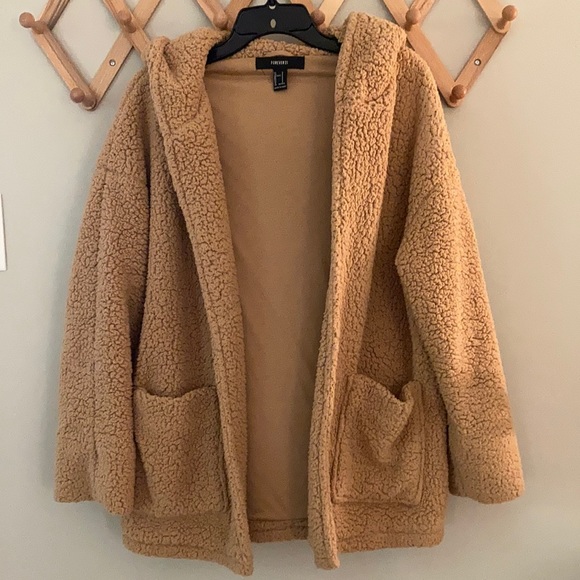 Teddy bear hooded jacket